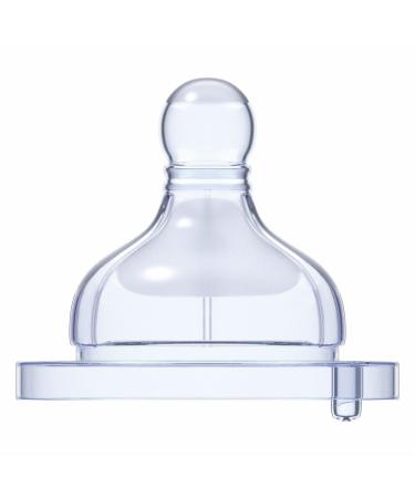 Chicco Welfare Medium Silicone Teats Set of 2 - White | 2 Months - Buy Online on GoSupps.com