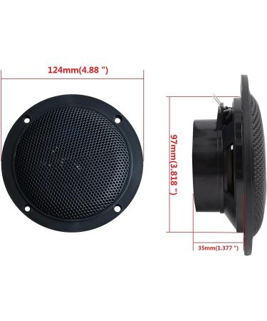 Bluetooth Marine Car Stereo Receiver | Waterproof Digital Audio System | FM/AM Radio Antenna for ATV UTV RV UV | Black - Buy Online on GoSupps.com