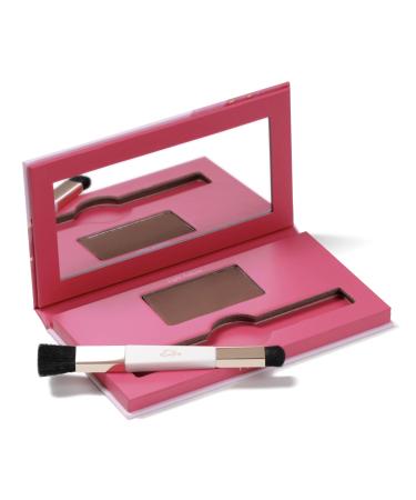 eSalon Conceal & Cover Root Touch Up + Brow Powder 5.2 g Root Coverage Palette Root Concealing Powder Instantly Covers Greys Creates Thicker & Fuller-Looking Hair Light Auburn