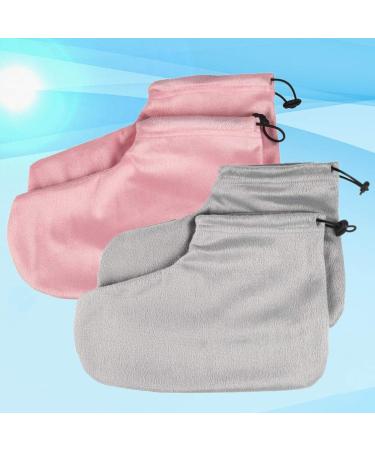Milists Cracked Heel Socks - Paraffin Wax Ankle Booties for Moisturizing Foot Care | 2 Pairs - Buy Online on GoSupps.com