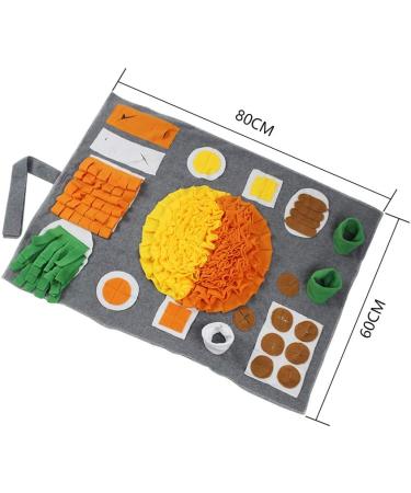 TEEWAL Pet Snuffle Mat - Interactive Feed Game for Dogs and Cats | Encourages Natural Foraging Skills | Treat Dispenser for Stress Relief - Buy Online on GoSupps.com