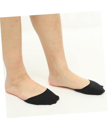 SEWOART 4 Pairs Forefoot Pad Supple Half Palm Socks Toe Liner Half Socks Invisible Toe Topper Socks Womens Socks Seamless Half Socks Silicone Women's High Heel Front Pad - Buy Online on GoSupps.com