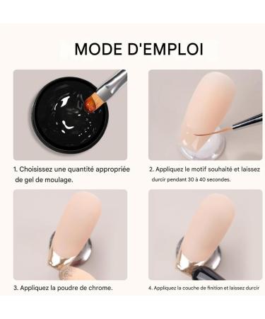 Sculpting Nail Gel | LED/UV Modeling Nail Glue 7ml Non-Stick Builder Glue Manicure Supplies for Home Indoor School and Travel - Buy Online on GoSupps.com