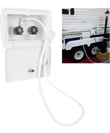 RV Outdoor Water Tap - Space-Saving Multifunctional & Locking Water Flow Control for Easy Cleaning of Sports Equipment & Boats - Buy Online on GoSupps.com