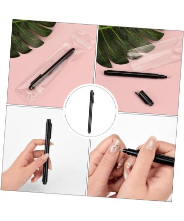 Mikinona 1pc Nail Art Pen Paintbrushes Black Pen Nail Pen Nail Tech Accessories Nail Art Beauty Tool Nail Art Painting Pen Nail Art Graffiti Pen Nail Tools Manicure Utility Pen Plastic - Buy Online on GoSupps.com