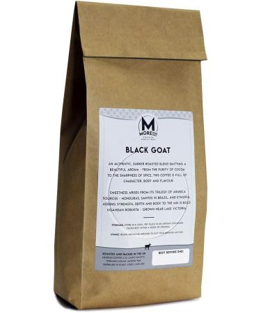 Moreish Black Goat - Dark Roast Ground Coffee 1kg | Filter/Cafetiere Grind - Buy Online on GoSupps.com