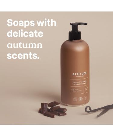 ATTITUDE Limited Edition Liquid Hand Soap EWG Verified Plant and Mineral-Based Vegan Personal Care Products Vanilla Caramel 16 Fl Oz (Pack of 6) Vanilla Caramel 16 Fl Oz (Pack of 6) - Buy Online on GoSupps.com