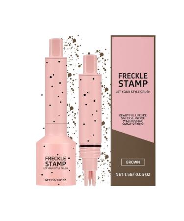Taches de Rousseur Imperm ables - Stylo Visage Points | Taches de Rousseur Artificielles R sistantes l'Eau Tenue Longue pour Beaut Naturelle Femmes et Jeunes Filles ZP-A01-0029-03