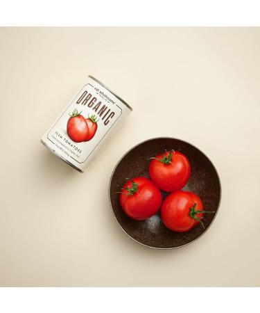 Buy Organic Peeled Tomatoes - Eat Wholesome 400g (Pack of 12) | International Shipping Available - Buy Online on GoSupps.com