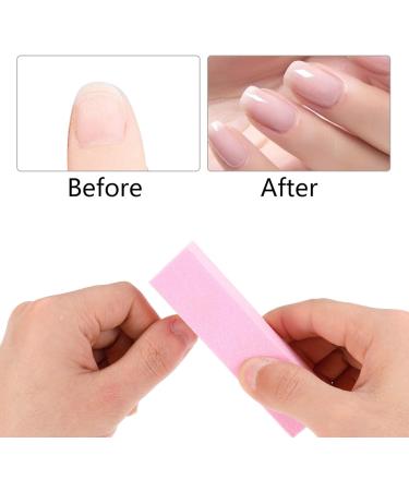 Buy Sussurro 10-Piece Pink Buffer Grinding Blocks for Nail Design | Nail Files & Polishing Blocks | Grit 120 for Professional Results - Buy Online on GoSupps.com