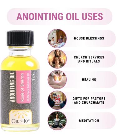 Buy 1oz Rose of Sharon Anointing Oil | Prayers Intimacy & Glory | Premium Glass Bottle | International Shipping - Buy Online on GoSupps.com