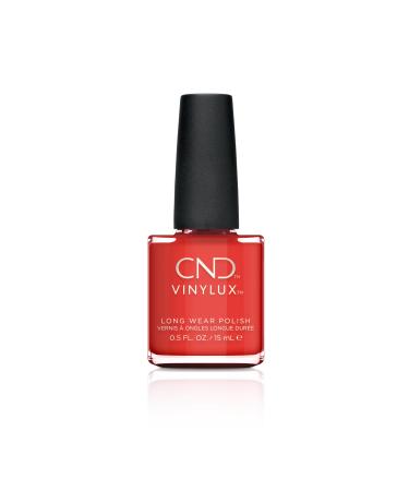 CND Vinylux Longwear Coral Nail Polish Gel-like Shine & Chip Resistant Color 0.5 Fl Oz Tropix 0.5 Fl Oz (Pack of 1)