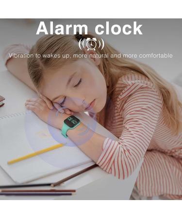 Digital Pedometer Watch - Non-Bluetooth LED Fitness Tracker with Stopwatch and Alarm Clock, Perfect Gift for Kids and Teens - Black - Buy Online on GoSupps.com