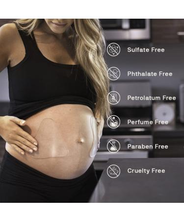 Dermaclara Silicone Stretch Marks Patch Kit | Scar Treatment Gel | Pregnancy Safe Skincare | Postpartum Care | Skin Firming Formula | Baby Shower Gift | Natural Stretch Mark Oil | 2x 7in Patches + Patch Prep - Buy Online on GoSupps.com