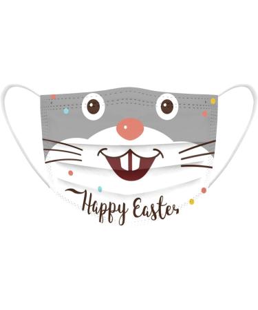Albert Children's One-Way Mouth & Nose Protection - 3-Layer Breathable Cartoon Masks for Kids (10 Pieces) - Ideal for Easter & School (Ages 4-12) - Buy Online on GoSupps.com