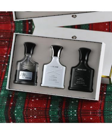 Cologne for Men 3-Piece Fragrance Minis Pack Set Men's Perfume Warmth Bergamot Aroma Woody Sandalwood Scent Individually Travels-Size 30ml Eau De Toilette - Buy Online on GoSupps.com