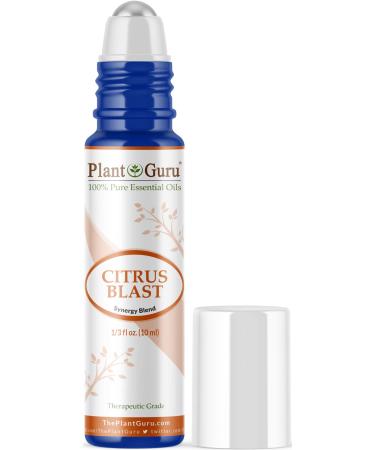 Citrus Blast Essential Oil Blend Roll On 10 ml 100% Pure Pre-Diluted Therapeutic Grade.