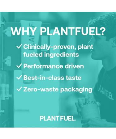 Plantfuel Vegan Daily Immunity & Hydration Powder Packets - Wellmune, Aquamin, Electrolytes, Vitamin C & B6 - Citrus Burst (15 Servings) - Buy Online on GoSupps.com