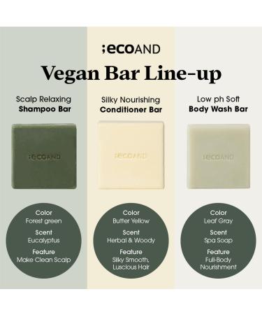 Buy Vegan Shampoo Bar - Natural Deep Clean for Dry Damaged Hair | Paraben & Sulfate Free | Korean Haircare - Buy Online on GoSupps.com