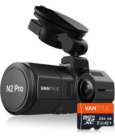 Vantrue 256GB microSDXC UHS-I U3 4K UHD Video High Speed Transfer SD Card for Dash Cams, Body Cams, Action Cameras - Surveillance & Security Cams Compatible - Buy Online on GoSupps.com