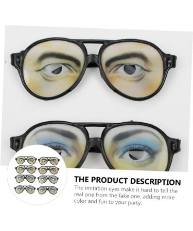 Gadpiparty 8 STK Eye Party Glasses | Funny Sunglasses for Kids & Adults | Perfect Gift for Parties & Events - Buy Online on GoSupps.com