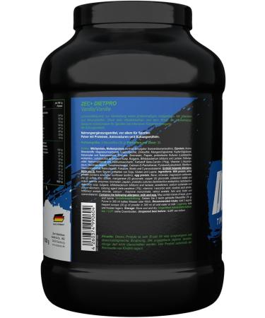Zec+ Nutrition DIET PRO 1000g - Vanilla Flavor | Premium Protein Powder for Weight Loss & Muscle Support - International Shipping Available - Buy Online on GoSupps.com