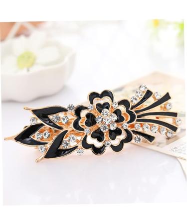 Beaupretty bridal hair clip french hair pin hair barrettes for girls rhinestone hair clip french barrette hair clips rhinestone barrettes girl hair clips crystal bride hair Crystal - Buy Online on GoSupps.com