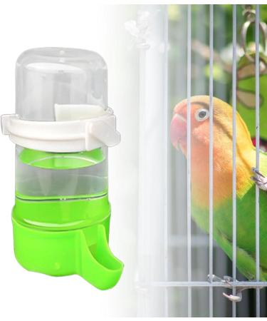 Sharplace Automatic Bird Waterer Water Bottle Birds Drinker Bird Watering Bottle Birds Water Fountain Bird Water Feeder for Parakeet Cockatiel Budgie Green - Buy Online on GoSupps.com