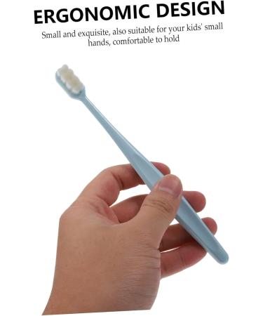 Iwowhero Portable Silk Toothbrush Set - 4 Soft Bristle Travel Toothbrushes for Sensitive Gums & Toddlers - Charcoal Absorption - Buy Online on GoSupps.com