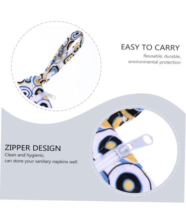 6pcs Reusable Menstrual Pads - Washable Aunt Towel Pad for Heavy Flow - Cotton Panty Liner for Women - Reusable Napkin for Periods - Buy Online on GoSupps.com