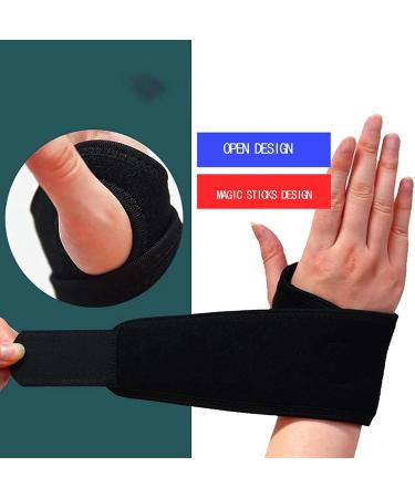 2 PCS Adjustable Wrist Brace for Carpal Tunnel Support - Pain Relief Compression Sleeve for Men and Women - Ideal for Gym, Yoga, and Weightlifting - 0.04kg - Buy Online on GoSupps.com