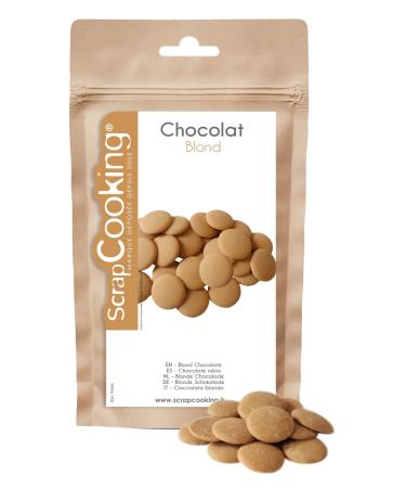 ScrapCooking 9606 Chocolate Pucks Blonde 190 g