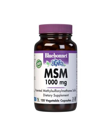 Bluebonnet Nutrition MSM 1000 mg 120 Vcaps