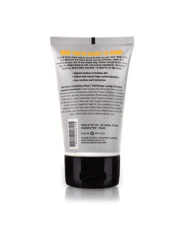 Pacific Shaving Company Daily Shave Regimen Set - Bamboo Pre-Shave Scrub Natural Shaving Cream & Caffeinated Aftershave - International Shipping Available - Buy Online on GoSupps.com