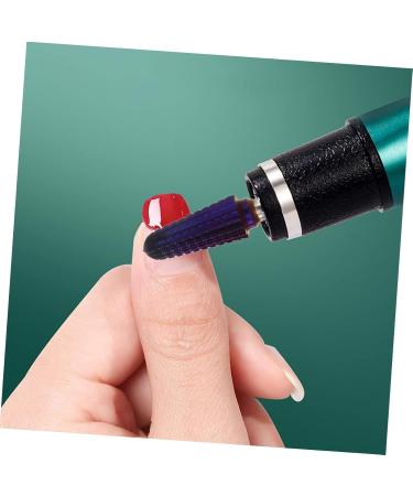 minkissy 1pc Nail Polisher Manicure Nail Beauty Tools Pedicure File Bit Nail Grinding Tool Electric Nail Drill Bits Pedicure Drill Bit Tungsten Nail Files Tungsten Steel White Metal Remover 7x1.5cm White - Buy Online on GoSupps.com