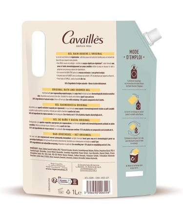 Rog Cavaill s Bad Shower Gel Gevoelige Skins De Originele EcoRefill 1L - Buy Online on GoSupps.com