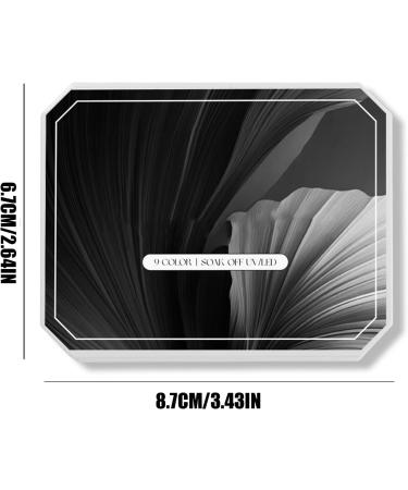 Gel de peinture pour ongles Ensemble cosm tique 9 grilles d grad longue dur e kit de peinture professionnel pour sculpture des ongles | Pigment facile appliquer pour les d butants les salons - Buy Online on GoSupps.com