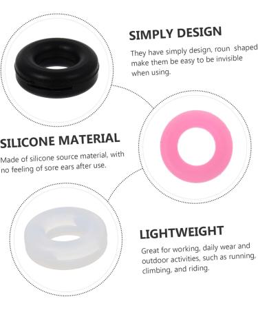 Shop Healeeved 60 STK Anti-Slip Silicone Covers for Glasses - Prevent Bruises & Breaks | Durable Brillenb cker & Brillenb gel for Hinge Protection - 2 Pieces 1.5x1.5x0.4cm - Buy Online on GoSupps.com