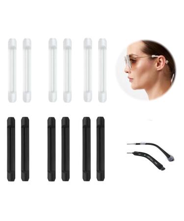 6 Series pack glasses covering glasses slide stop anti-slip glasses brick glasses of rubber glasses glasses glasses glasses replacement accessories suitable for running sports camping learning to read