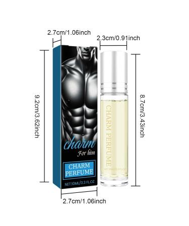 Long-lasting Pheromone Perfume Pheromone Perfume for Women to Attract Men Roll-On Infused Essential Oil Perfume Cologne for Men and Women (Men-Blue) - Buy Online on GoSupps.com