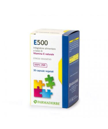 Farmaderbe E 500 30 capsules