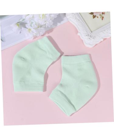 POPETPOP 1 Pair Lotion Socks mesh Socks Plantar Sock Non Skid Socks Silicone Heel Ankle Sleeve Cracked Heel Foot Womens Socks Wicking Socks High Heel Open Toe Socks Men and Women - Buy Online on GoSupps.com