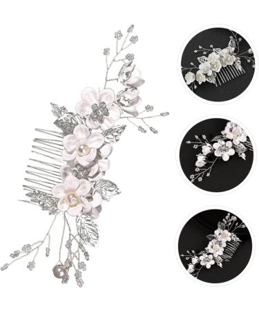 FRCOLOR Hair Comb Rhinestone Hair Barrette Bridal Shower Headpiece Crystal Hair Rhinestone Hair Accessories Bride Headpiece Flower Girl Tiara Crystal Flower Girl Child Zinc Alloy Wedding - Buy Online on GoSupps.com
