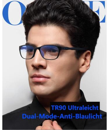 Eyglajdd TR90 Reading Glasses 3 Pack for Men & Women - Lightweight Matte Finish Blue Light Filter 1.0x Magnification - Buy Online on GoSupps.com
