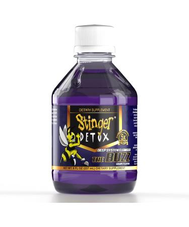 Stinger Detox Buzz 5X Extra Strength Grape Drink 8oz - 2 Pack - Buy Online on GoSupps.com