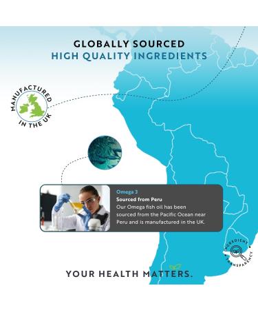 Nutravita Omega 3 Fish Oil 2000mg | High EPA & DHA | 240 Softgels | Sustainably Sourced | Made in UK - Buy Online on GoSupps.com