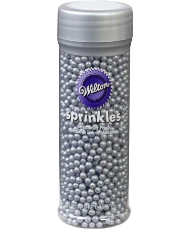 Wilton Silver Sugar Pearl Sprinkles 136g (4.8 oz) - Buy Online on GoSupps.com