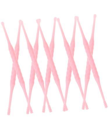 SEWOART Ear Cleaner 12pcs Plastic Ear Wax Picker Safe and Cleaning Kit Random Color