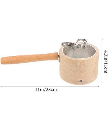 Beavorty Moxa Stand Tool Set - Portable Moxibustion Box with Wooden Handle for Home Healing - Buy Online on GoSupps.com