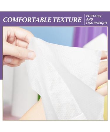 FOMIYES Face Towel 1 Roll Facial Cotton Tissue Cotton Wipes Disposable Cleaning with Drawstring Bag Drying Face Wipes Washcloths Makeup Facial Soft Cloth Face Towel for Drying Face - Buy Online on GoSupps.com